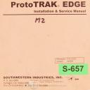 Southwestern Industries-Southwestern Proto Trak Edge, 062503 Programming & Operations Manual 2004-ProtoTrak-04